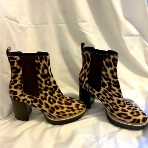 Tory Burch never been worn animal bring boots